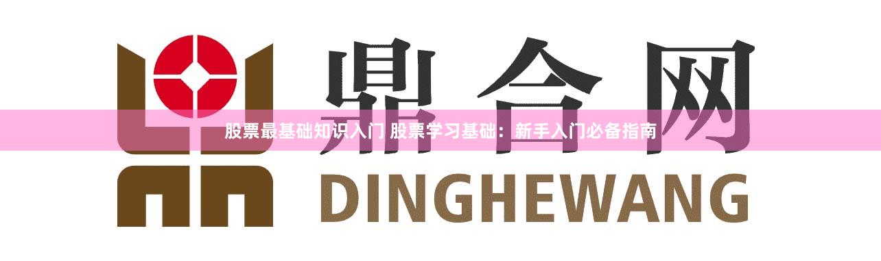 股票最基础知识入门 股票学习基础：新手入门必备指南