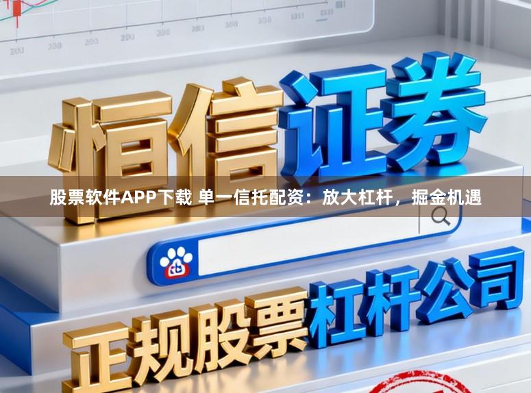 股票软件APP下载 单一信托配资：放大杠杆，掘金机遇